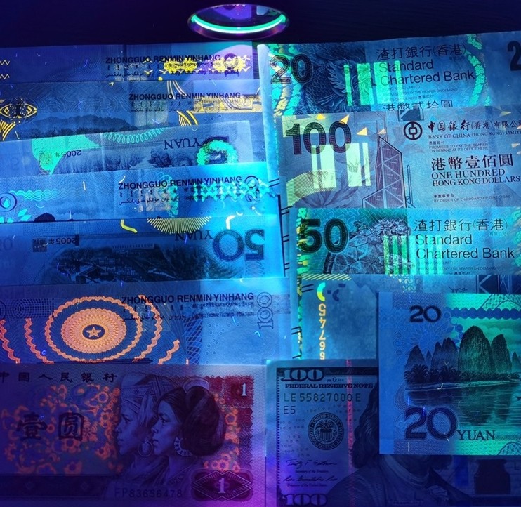 濾光片在防偽識別儀器中的具體應用