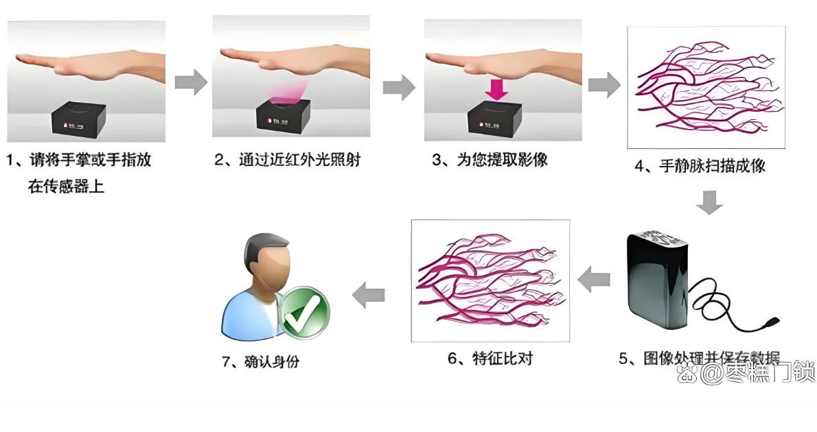 掌靜脈識(shí)別圖